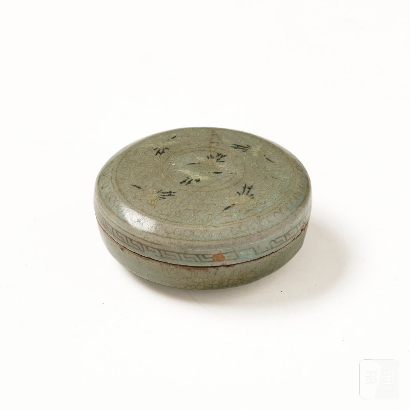 A celadon glazed slip-decorated vase, - 图3